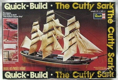 Revell 1/219 Cutty Sark Clipper Ship, H304 plastic model kit